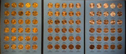 1975-2025 P D Lincoln Memorial Cent COMPLETE UNCIRCULATED SET In NEW Whitmans7