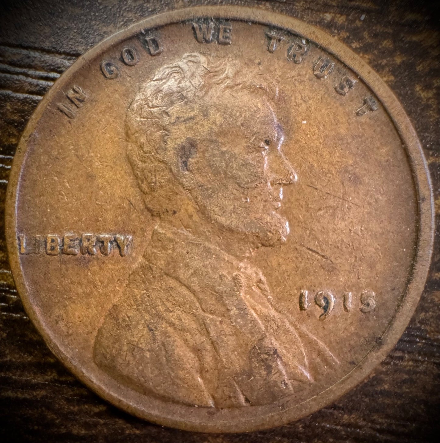 1915 Lincoln Wheat Cent Penny XF TOUGH DATE0