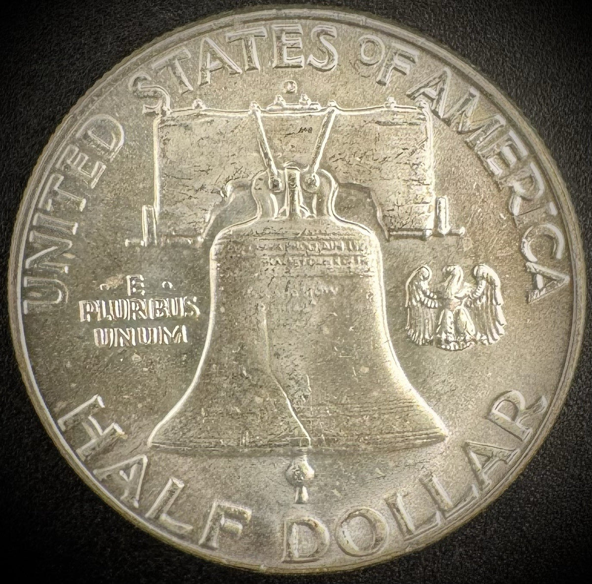 1963 P D Franklin Half Dollar BU Brilliant Uncirculated Lot of 2 90% Silver5