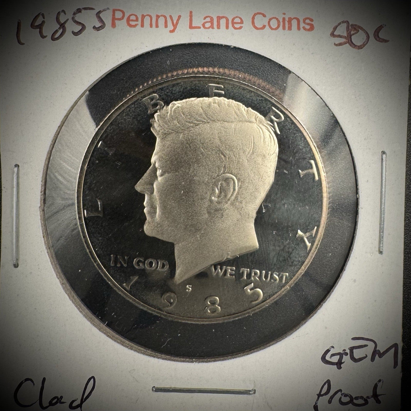 1980-1989 S Kennedy Half Dollar GEM PROOF DEEP ULTRA CAMEO Set Lot Of 10 Coins12