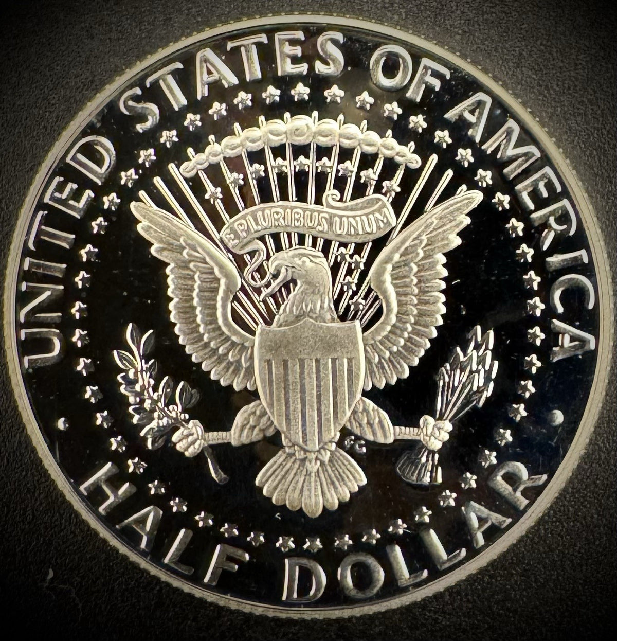 2002-S GEM PROOF Kennedy Half Dollar 90% SILVER 50C DEEP ULTRA CAMEO1