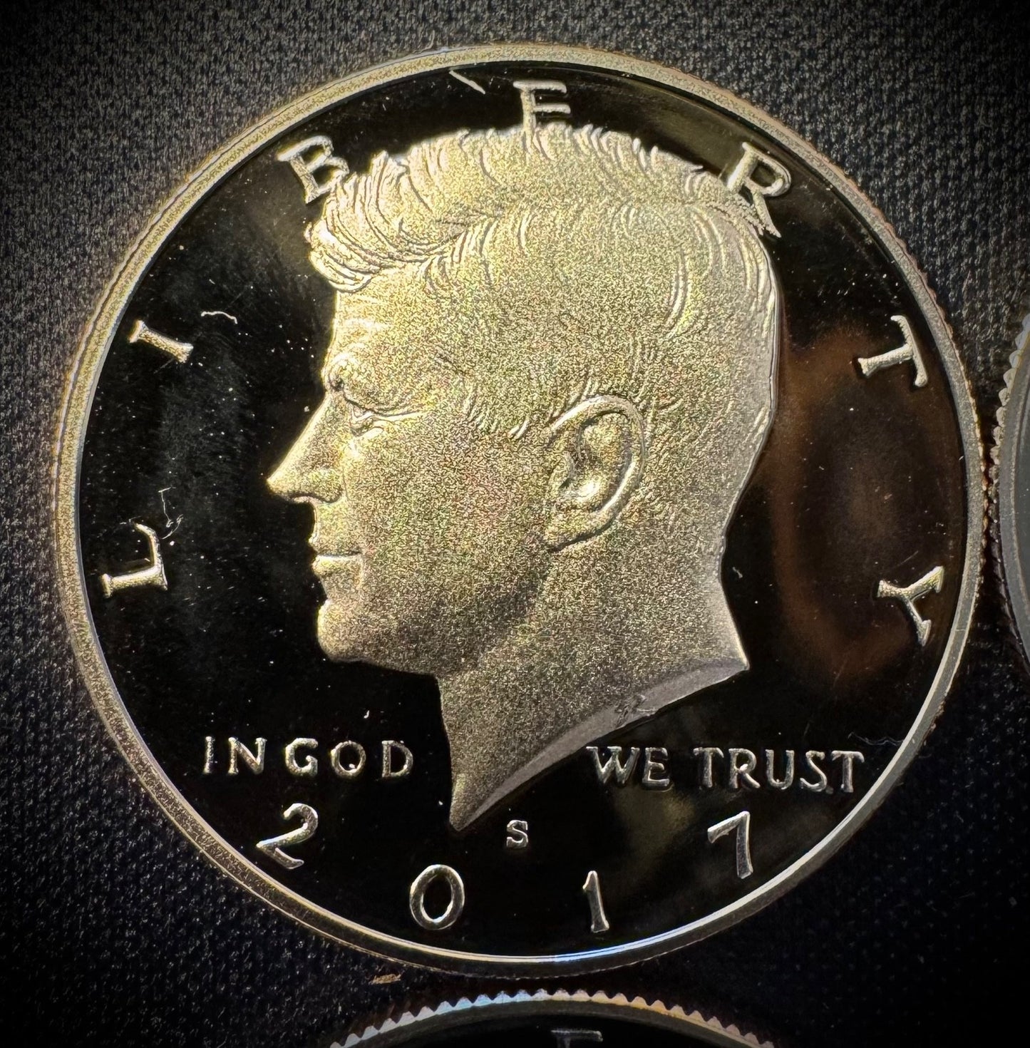 2017-2025 S Kennedy Half Dollar PROOF SET 9 Coins GEM DEEP CAMEO Fresh From Mint4