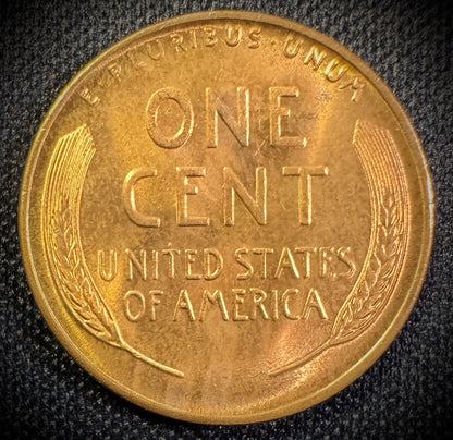 1937 Lincoln Wheat Cent Brilliant Uncirculated RED GEMDripping With Luster#21