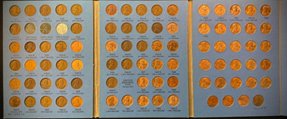 1909 VDB-1974 P D S Lincoln Cent Starter Set 154 Coins 1960-D Small Date Whitman14