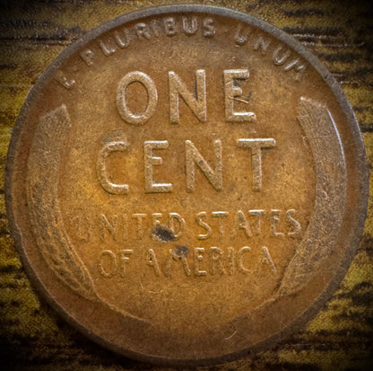 1922-D Lincoln Wheat Cent SEMI-KEY DATE VF1