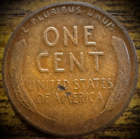 1922-D Lincoln Wheat Cent SEMI-KEY DATE VF1