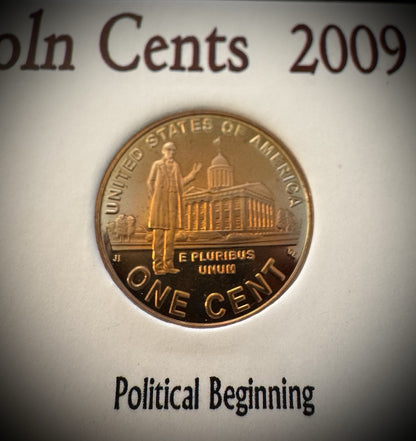 2009-S Lincoln Bicentennial Cent Penny PROOF Coin Set GORGEOUS Naturally Toned7
