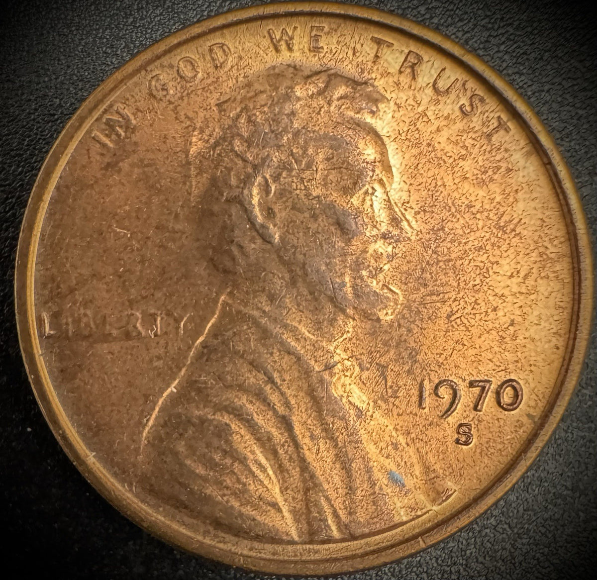 1970-S Lincoln Memorial Cent Penny Small Date KEY DATE0
