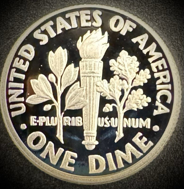 2011-S 90% SILVER GEM PROOF Roosevelt Dime 10C .900 Fine DEEP ULTRA CAMEO1