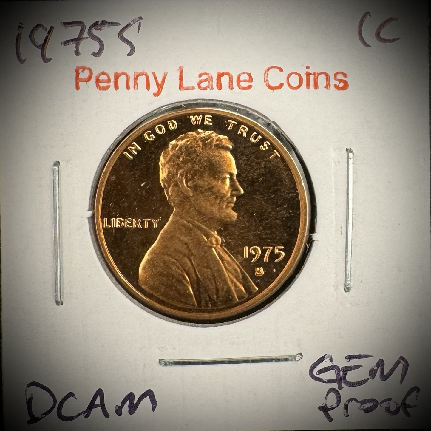 1975 1976 1977 1978 1979 S Type 1 & 2 Lincoln Memorial Gem PROOF Cent 6 Coin Set2
