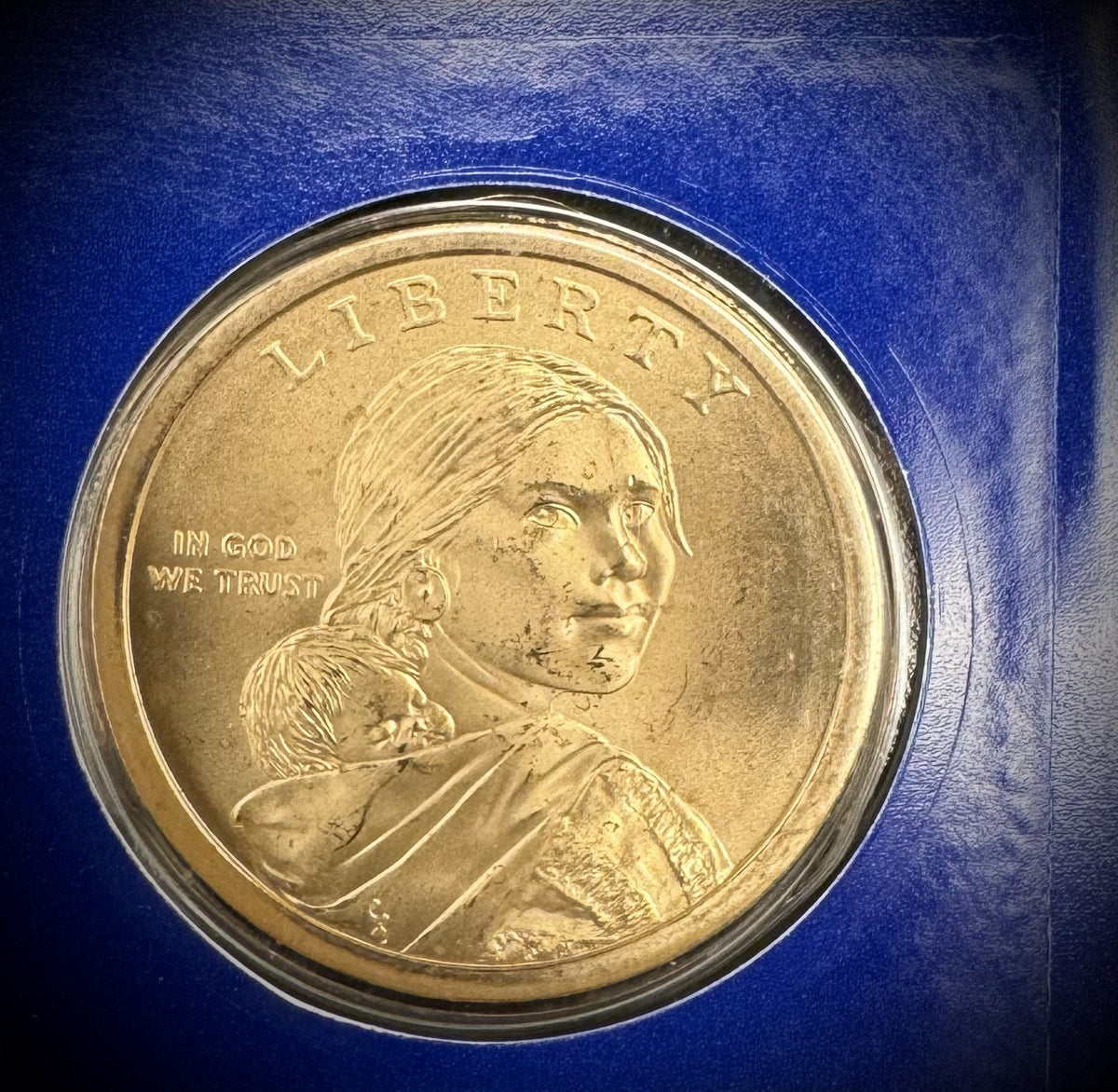 2009 P D Satin Finish Sacagawea Dollar 2 Coin Lot From US Mint Uncirculated Set2