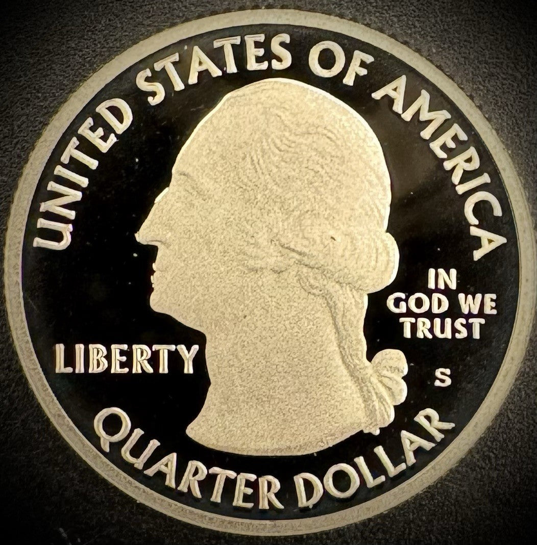 2016-S GEM PROOF America the Beautiful Fort Moultrie Clad Quarter DEEP CAMEO4