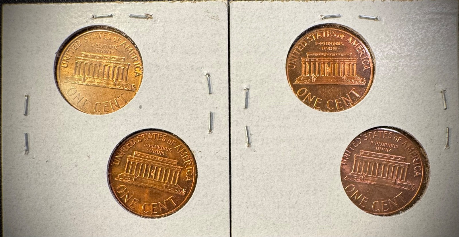 1973 P D S + S Lincoln Memorial Cent UNCIRCULATED + PROOF 4 Coin Lot1