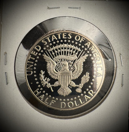 2017-S GEM PROOF Kennedy Half Dollar Clad 50C DEEP ULTRA CAMEO1