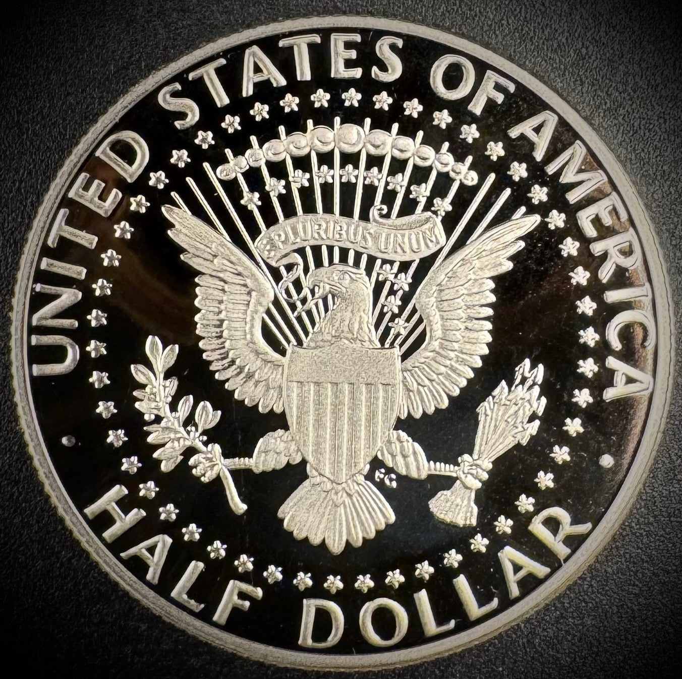 2024-S Kennedy Half Dollar GEM PROOF Clad DEEP ULTRA CAMEO Coin1