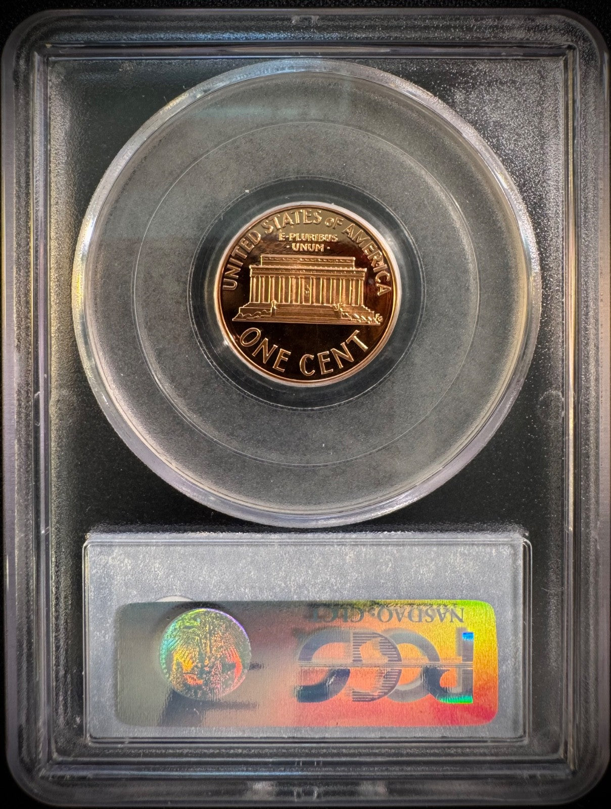 1996-S Lincoln Memorial Cent Penny PCGS PR69RD DCAM PROOF Coin DEEP CAMEO1