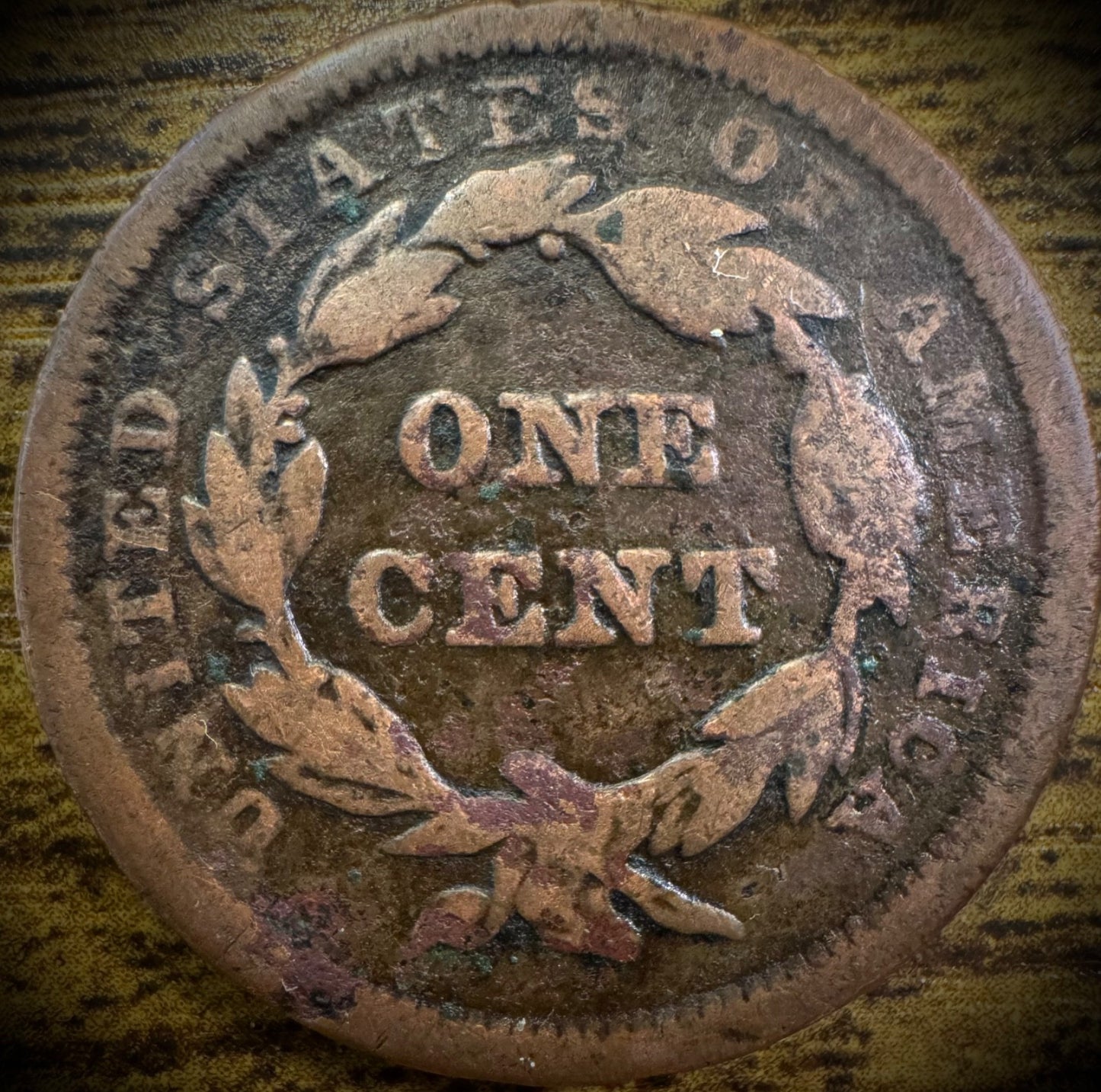 1840 Large Cent Coronet Head Braided Hair Style Large Date #21