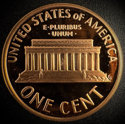 1987-S Lincoln Memorial Cent PROOF Coin Penny1