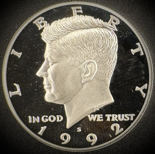 1994-S GEM PROOF Kennedy Half Dollar 90% SILVER 50C DEEP ULTRA CAMEO0