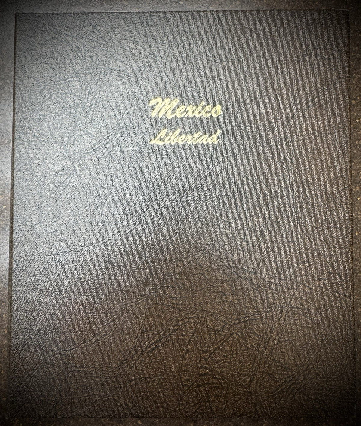 Dansco 1982-2002 Mexico Libertad 7232 Album Plus 2 Extra Pages 42 Holes w Slides0