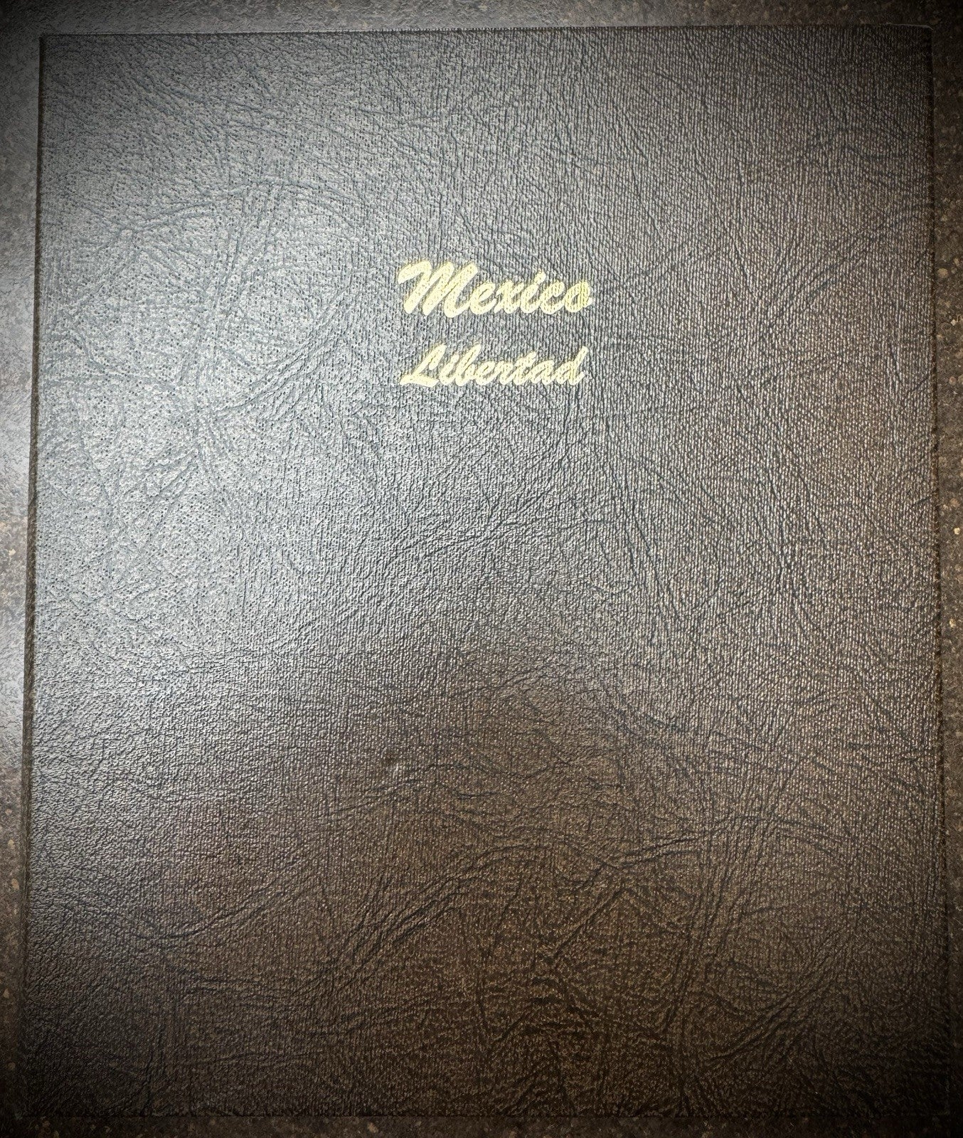 Dansco 1982-2002 Mexico Libertad 7232 Album Plus 2 Extra Pages 42 Holes w Slides0