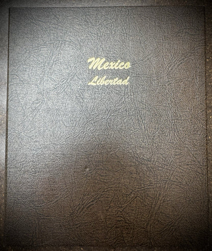 Dansco 1982-2002 Mexico Libertad 7232 Album Plus 2 Extra Pages 42 Holes w Slides0