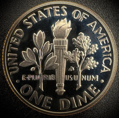 2021-S GEM PROOF Roosevelt Dime 10C Clad DEEP CAMEO Coin1