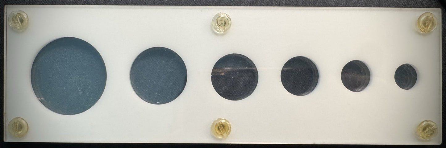 Capital Plastics Mexico Gold Types High Quality Plastic Display Holder For Pesos1