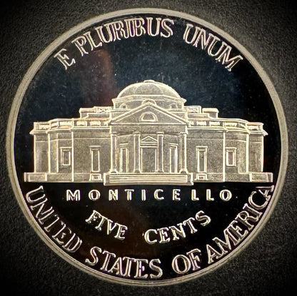 2001-S Jefferson Nickel GEM PROOF DEEP ULTRA CAMEO Coin1