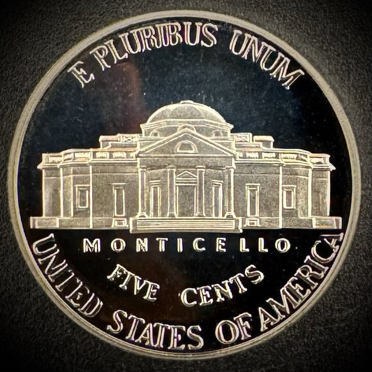 2001-S Jefferson Nickel GEM PROOF DEEP ULTRA CAMEO Coin1