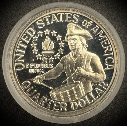 1776-1976 S US Mint Bicentennial Silver PROOF 3 Coin Set with OGP and COA8