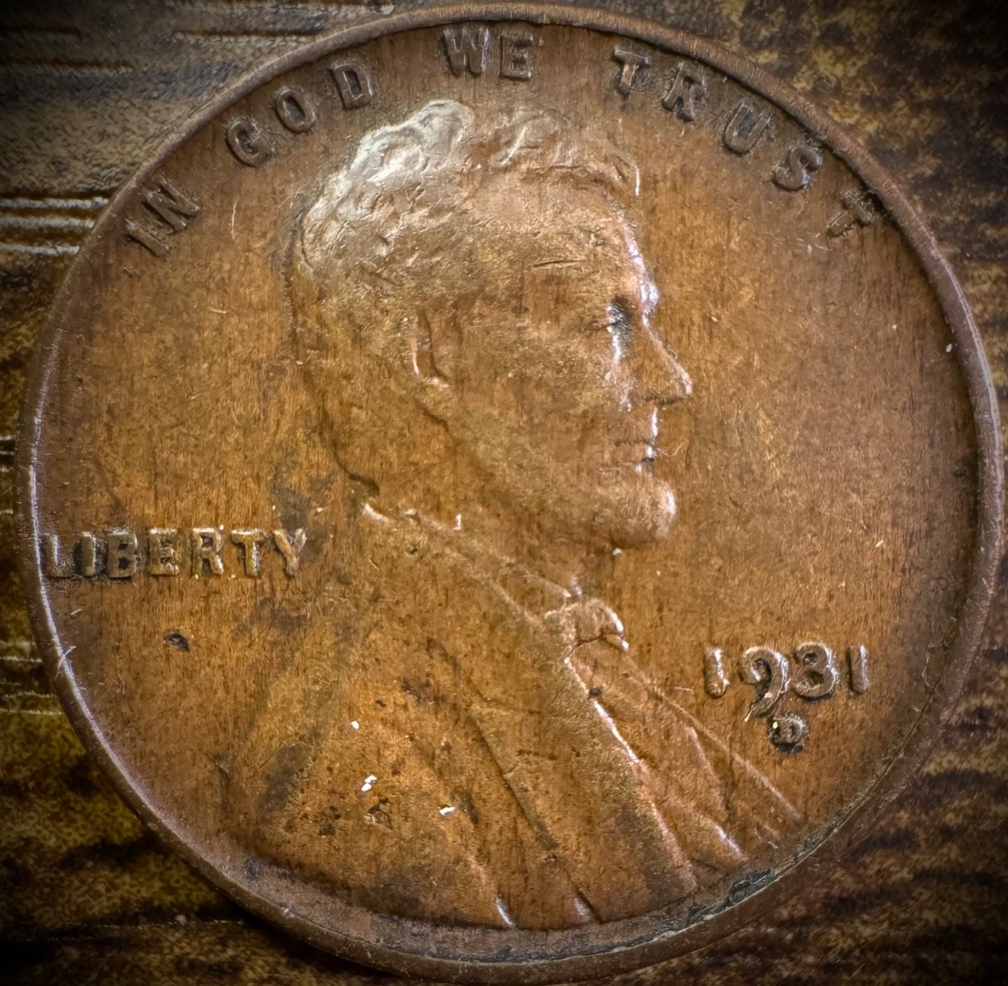 1931-D Lincoln Wheat Penny Cent SEMI-KEY DATE #20
