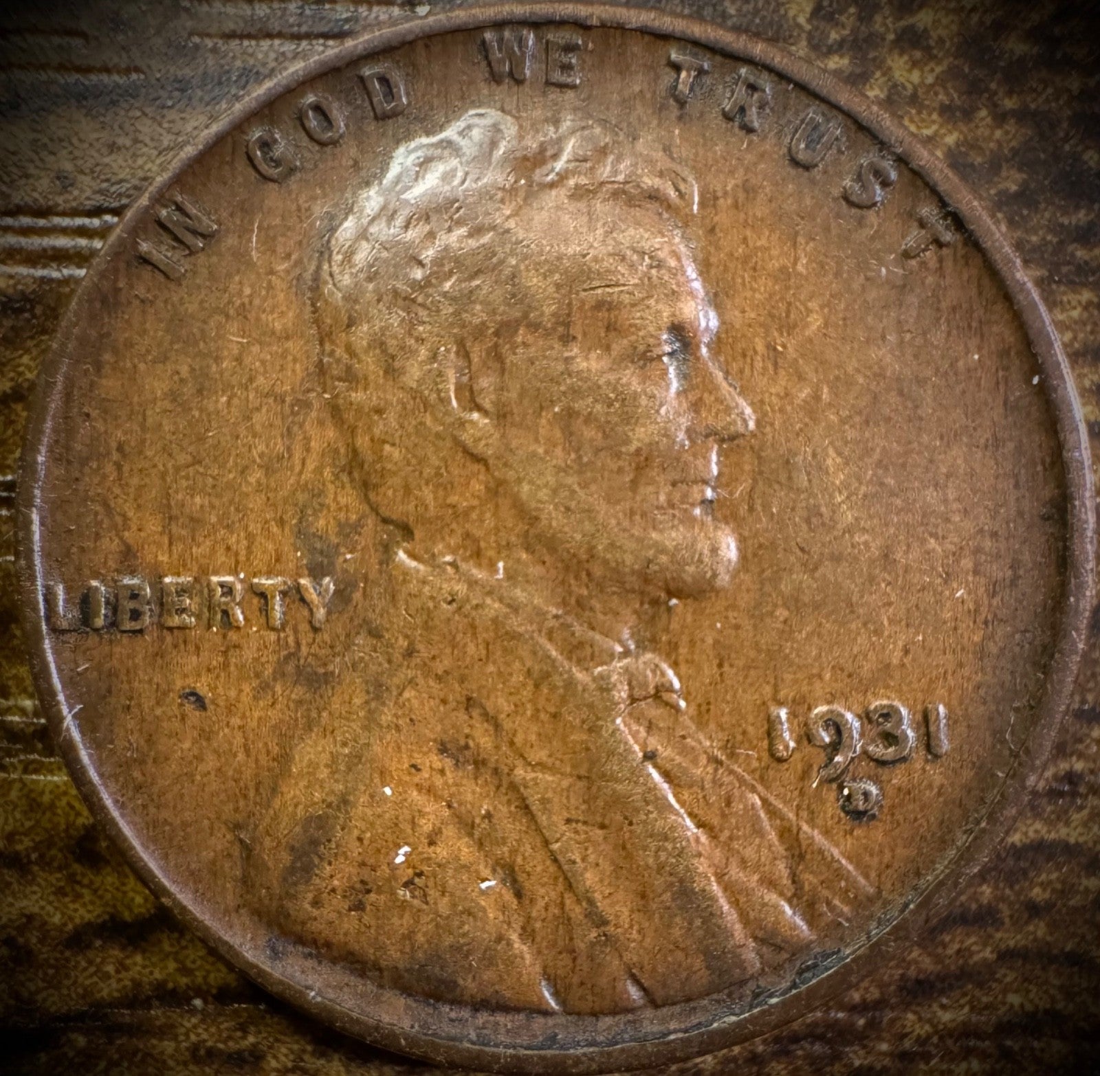 1931-D Lincoln Wheat Penny Cent SEMI-KEY DATE #20
