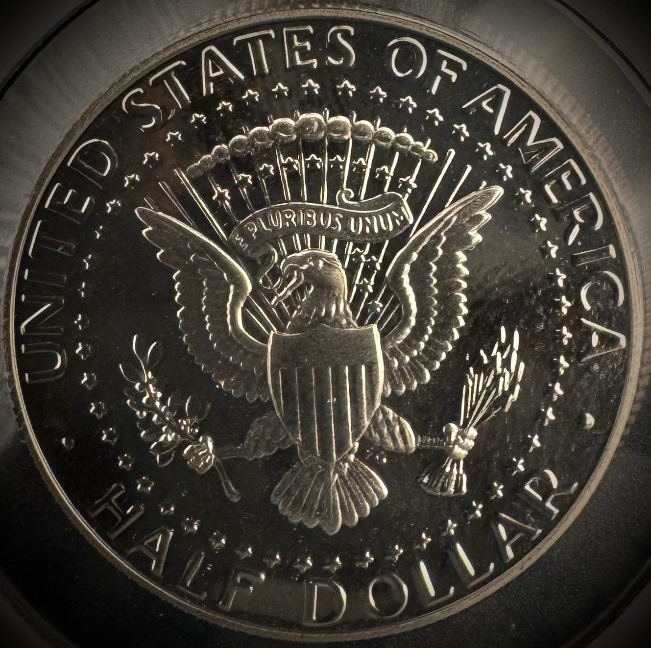 2001-S GEM PROOF Kennedy Half Dollar Clad 50C DEEP ULTRA CAMEO #11