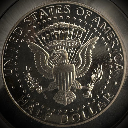 2001-S GEM PROOF Kennedy Half Dollar Clad 50C DEEP ULTRA CAMEO #11