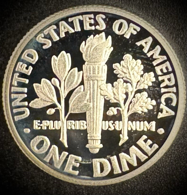 2016-S 90% SILVER GEM PROOF Roosevelt Dime 10C .900 Fine DEEP ULTRA CAMEO9