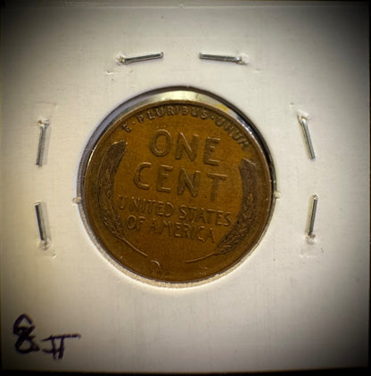 1909-P VDB Lincoln Wheat Cent Penny AU About Uncirculated First Year Of Type #93