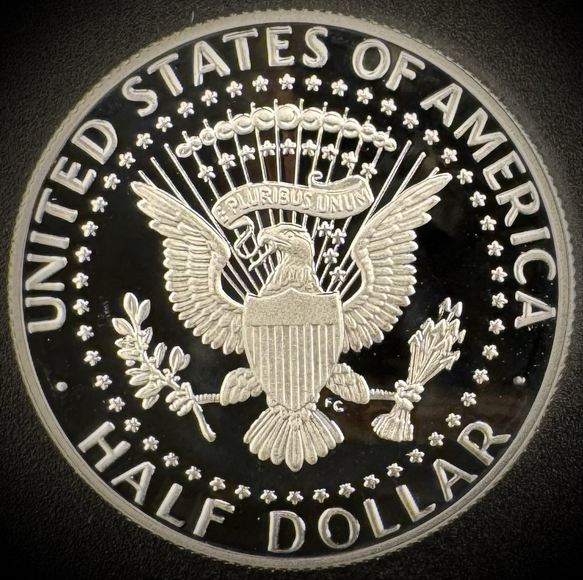 2019-S GEM PROOF Kennedy Half Dollar SILVER 50C DEEP ULTRA CAMEO1