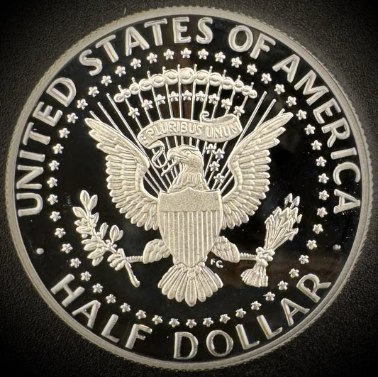 2019-S GEM PROOF Kennedy Half Dollar SILVER 50C DEEP ULTRA CAMEO1