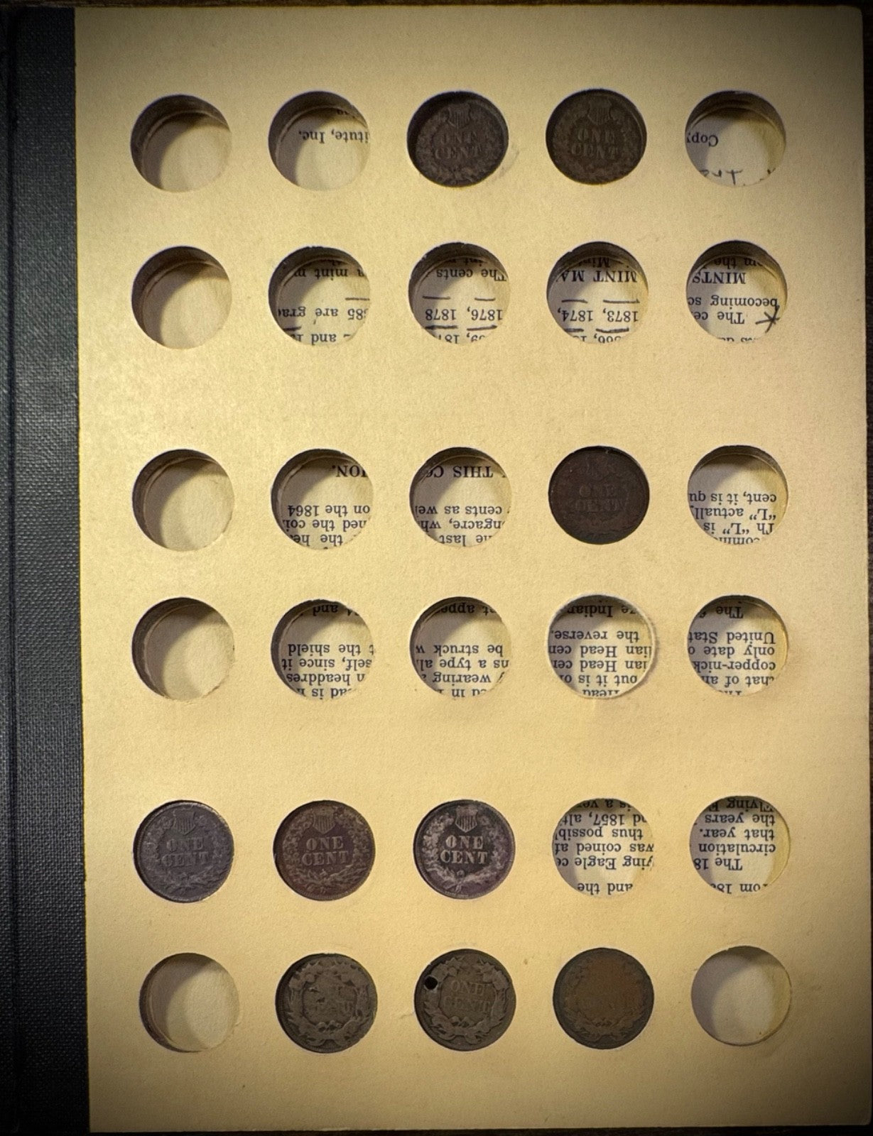 1857-1909 Flying Eagle Indian Head Cent Collection 33 Coins Starter Set SEMIKEYS2
