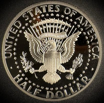 1996-S GEM PROOF Kennedy Half Dollar Clad 50C DEEP ULTRA CAMEO1