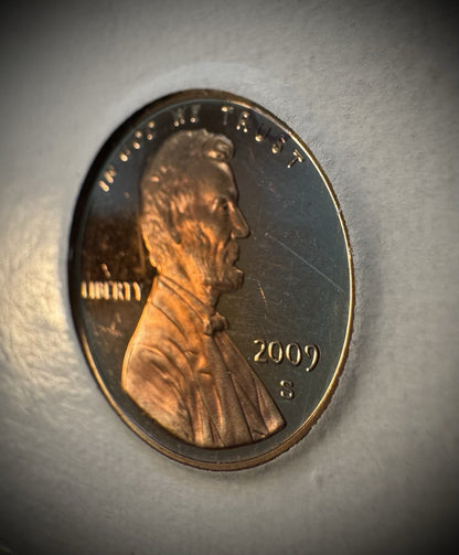 2009-S Lincoln Bicentennial Cent GEM PROOF 4 Coin Set GORGEOUS Naturally Toned5