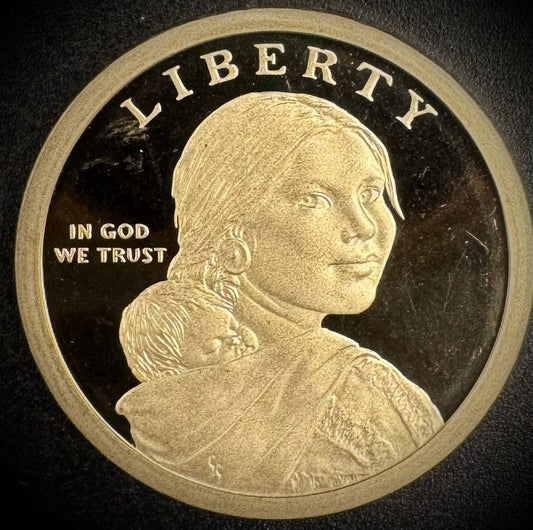 2016-S Sacagawea Dollar GEM PROOF DEEP ULTRA CAMEO Coin0