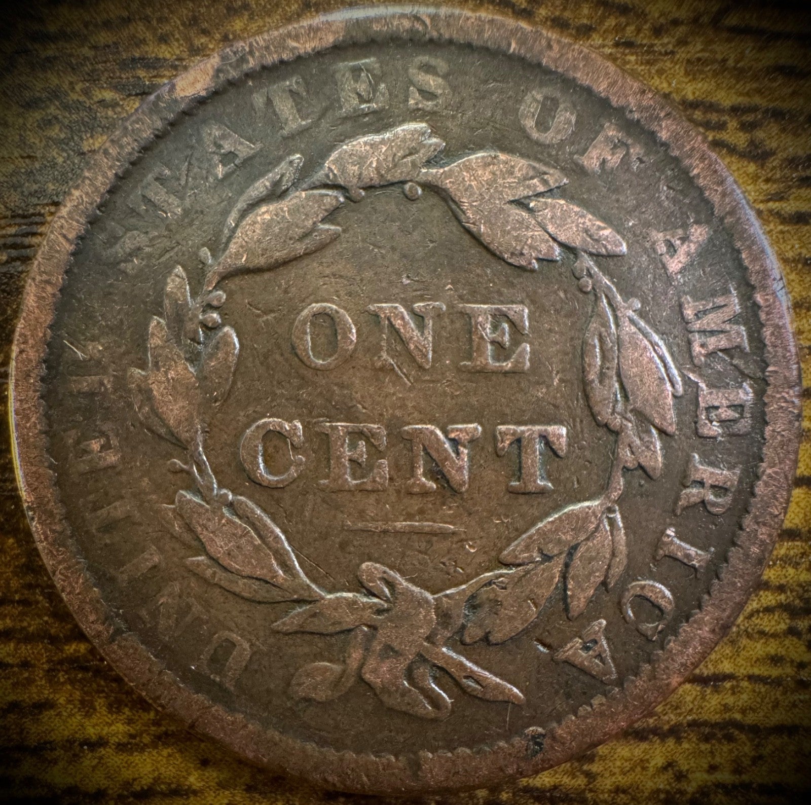 1838 Large Cent Coronet Head Matron Style #61