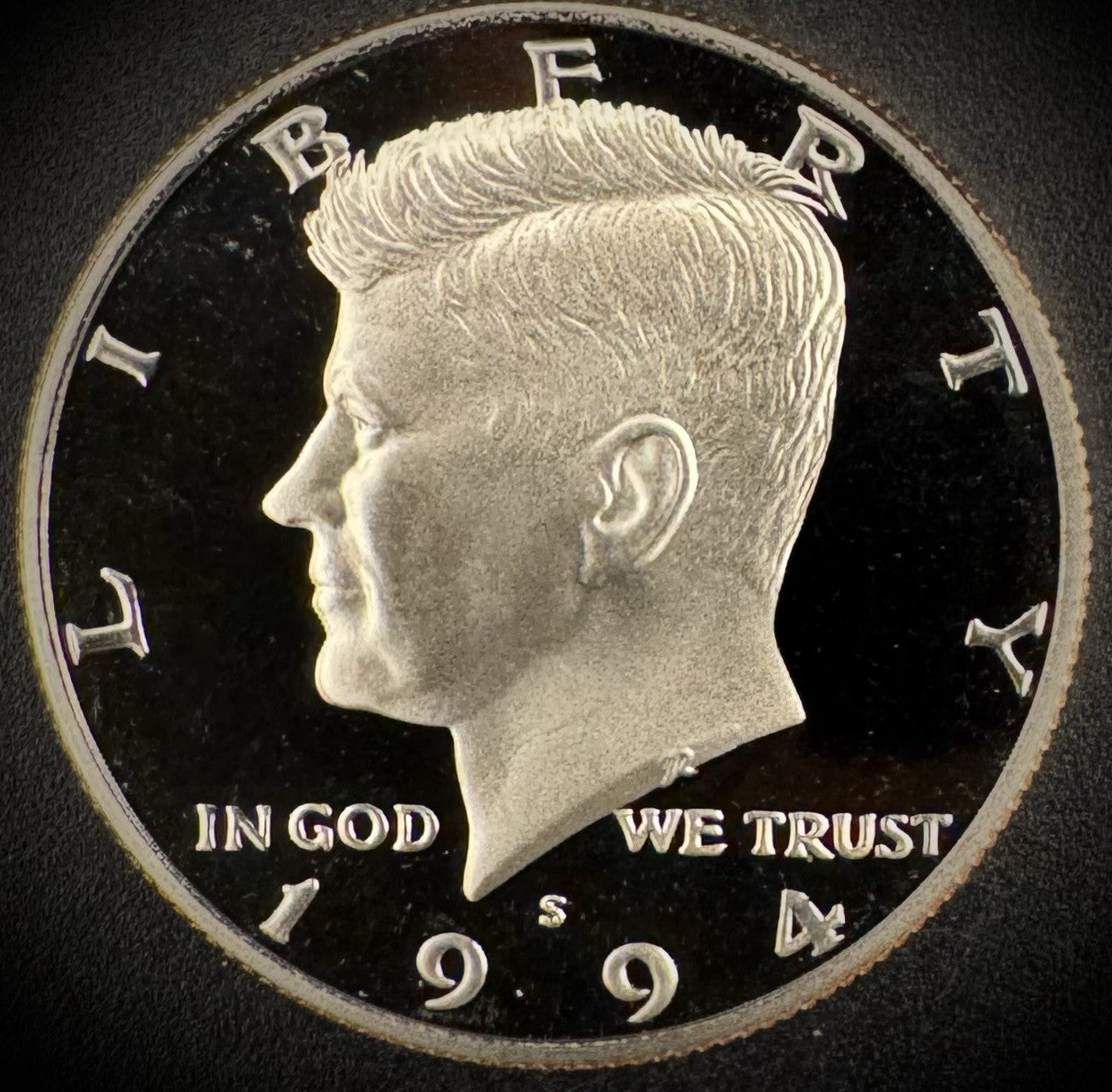 1994-S GEM PROOF Kennedy Half Dollar Clad 50C DEEP ULTRA CAMEO0