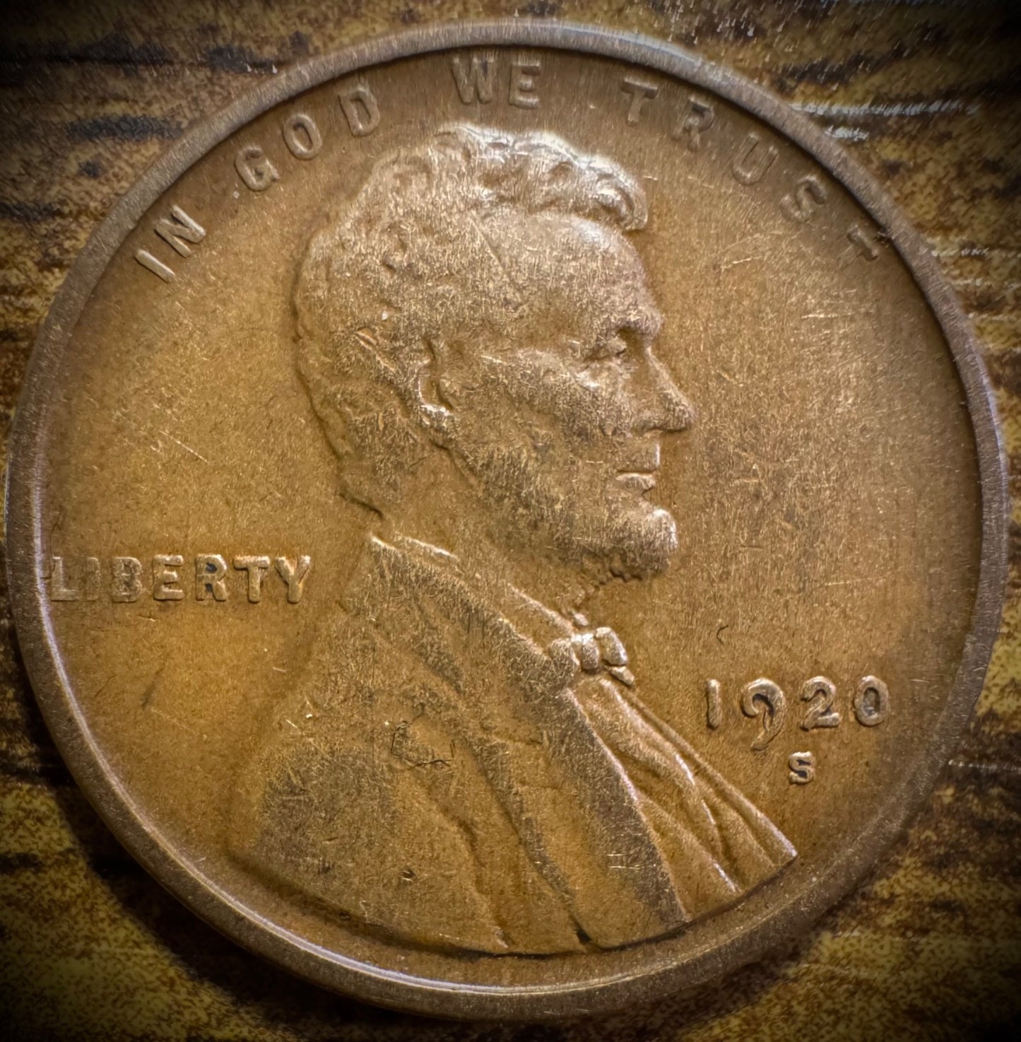 1920-S Lincoln Wheat Penny Cent #40