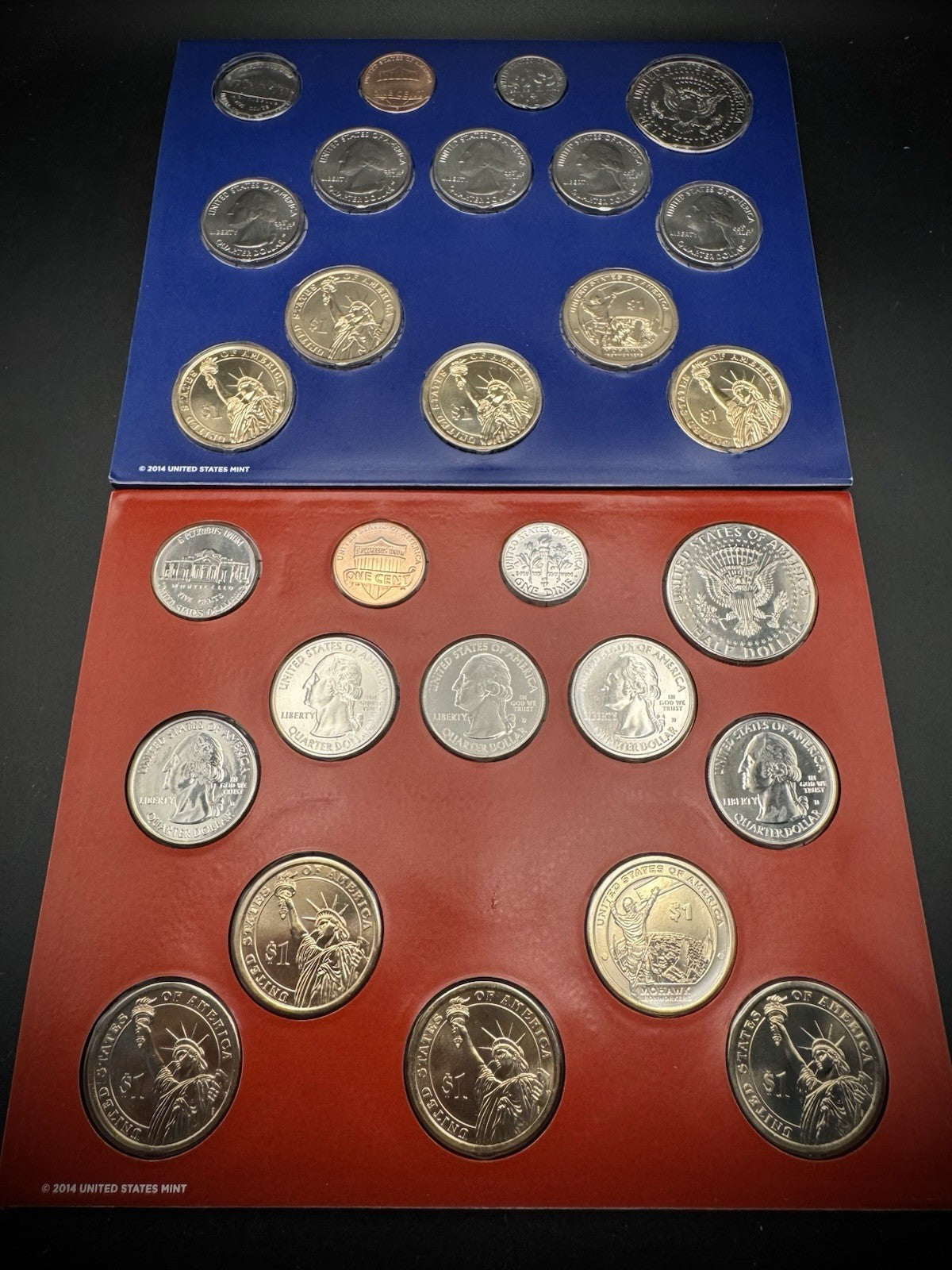 2015 P D US Mint Set Uncirculated 28 Coin Set Original Mint Packaging with COA1