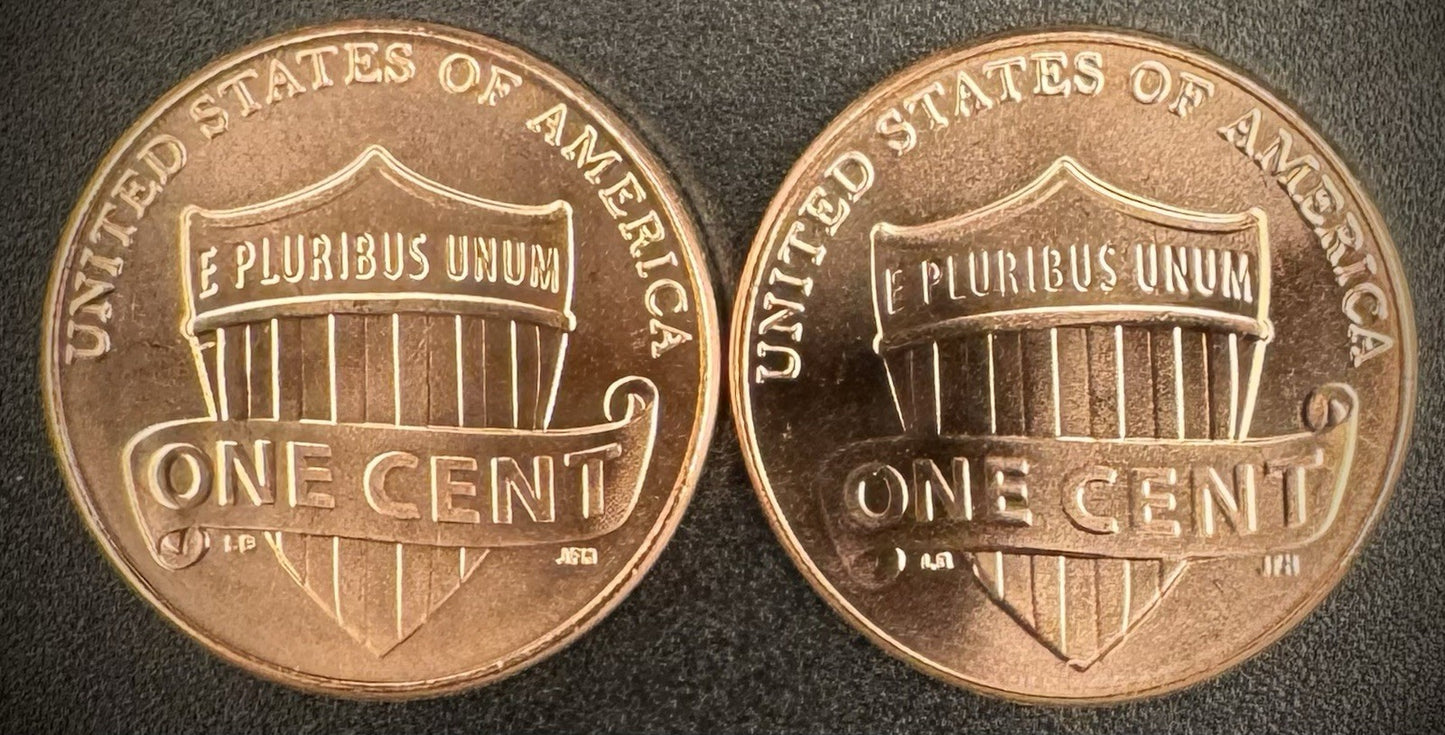 2026 P D Lincoln Shield Cent BU 2 Coin Set From US Mint Uncirculated Coin Set1