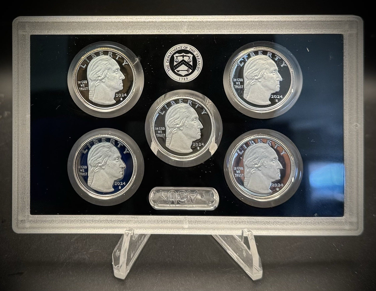 2024-S .999 SILVER American Women PROOF Quarter Set w 2024 US MINT Box & COA2