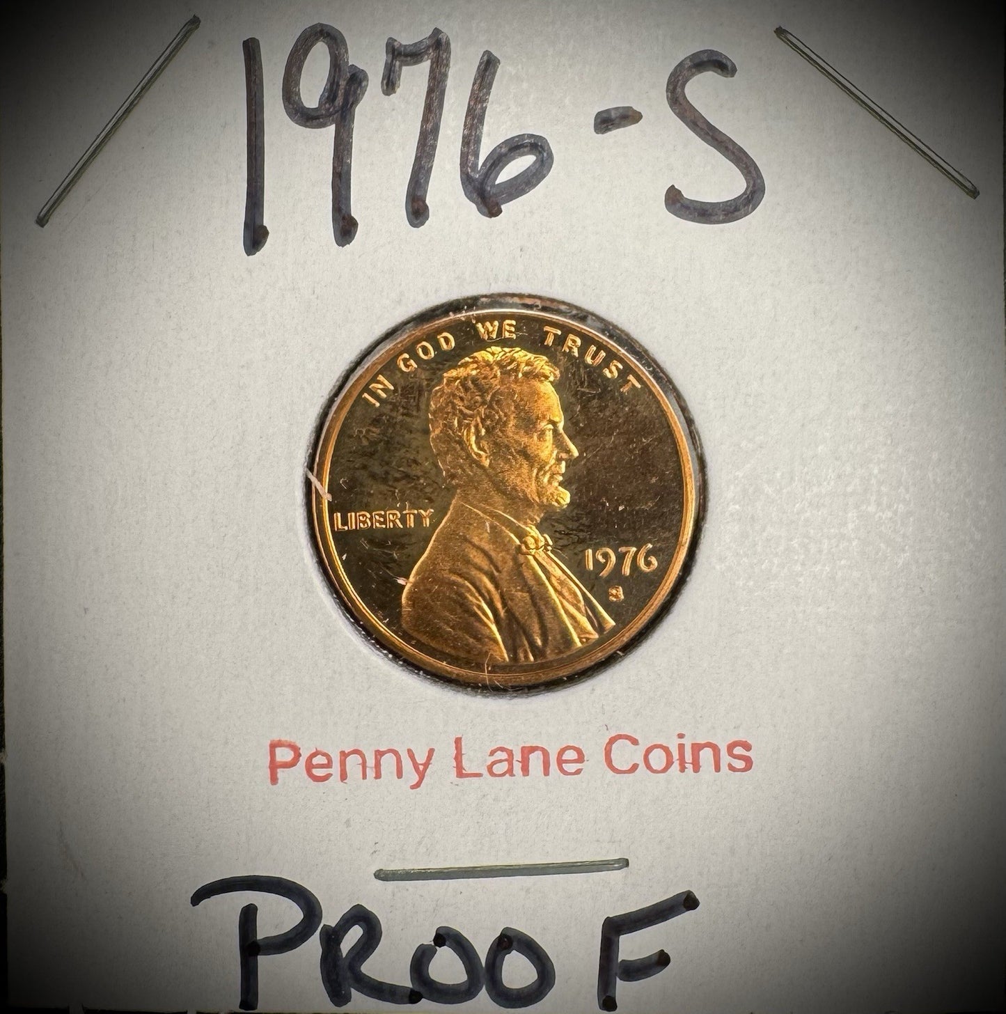 1975 1976 1977 1978 1979 S Type 1 & 2 Lincoln Memorial PROOF Cent 6 Coin Set Lot4